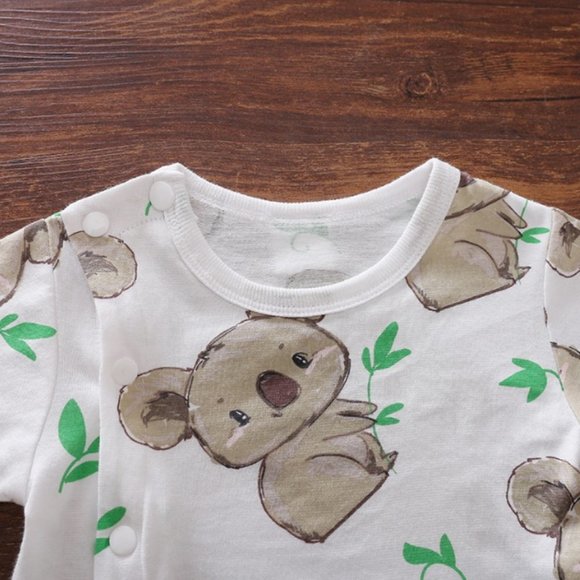 NWT Baby outfit romper one-piece jumpsuit koala - Picture 3 of 5